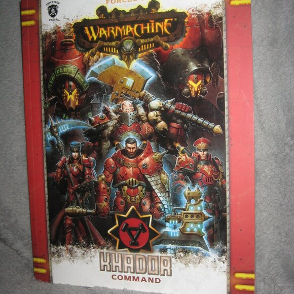 Warmachine RPG Softcover Book Khador Command 2409A6 - Picture 1 of 9